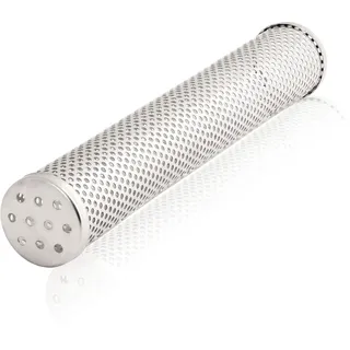 BBQ-Toro Edelstahl Räucherrohr "Victoria" | Ø 5 x 30 cm | Räucherröhre für Gasgrill, Holzkohlegrill, Elektrogrill | Smoke Pipe, Smokerröhre, Smoke Tube, Grill Räucherbox, Smoker Box