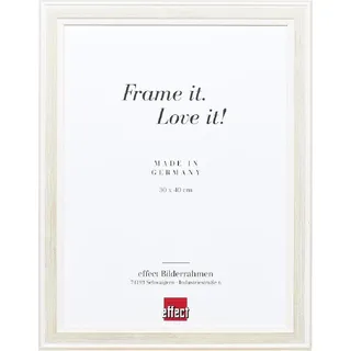 Fotorahmen aus Holz Profil 64 weiß 50x70 cm - Effect