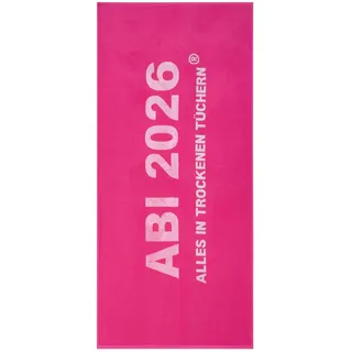 Egeria ABI 2026 Strandtuch 75 x 180 cm pink