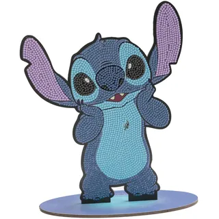 Stitch Diamond Painting – ab 8 Jahren – entspannende DIY-Aktivität – Diamant-Stickerei Disney – Set Diamantfigur XL einfach und verspielt – glitzernde Dekoration – kreatives Geschenk für Kinder