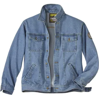 Atlas For Men - Jeansjacke für Herren AF1885 (L) (Blau) - Blau