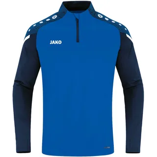 Jako Kinder Ziptop Performance, Royal/Marine, 128