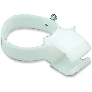 Gardinia U-Halter variabel Weiß 2-er Pack