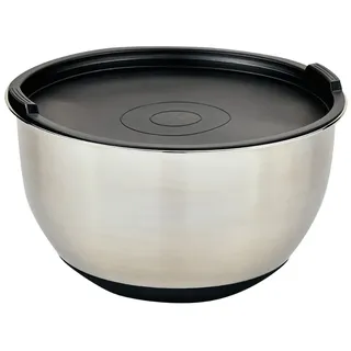 KESPER Rührschüssel mit Deckel, Edelstahl, | schwarz