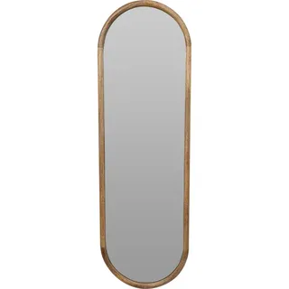 Home Styling Collection Wandspiegel Holzrahmen 36/2,5/115 cm , Beige , 36x115x2.5 cm , Spiegel