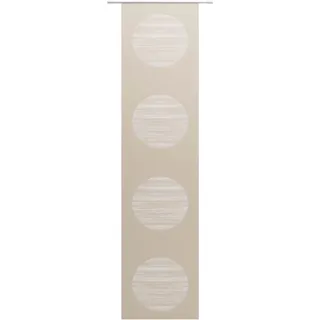 Schiebegardine NEUTEX FOR YOU "Padova" Gr. 1, beige (natur, beige), B:57cm H:145cm, Scherli, Polyester, Gardinen, Schiebegardine, inkl. Befestigungszubehör, Halbtransparent, Sauberer Abschluss, modern