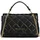 Borsa Donna Umhängetasche Kunstleder Black