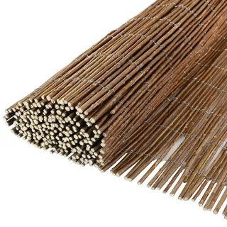 WINDHAGER Sichtschutzmatte 90 x 300 cm Beige Weide