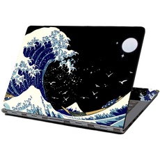 Laptop Skin Aufkleber Aufkleber 13" 13,3" 14" 15" 15,4" 15,6 Zoll Laptop Vinyl Skin Sticker Cover Art Decal Protector Notebook PC (Meereswelle)