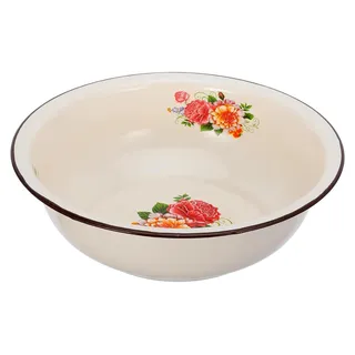 Emaille-Rührschüssel 9 cm im Vintage-Stil für Küche und Haushalt