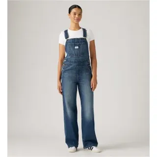 Levi's für Damen. 000UG-0007 Baggy-Latzhose blau (L), Lässig, Baumwolle, Denim