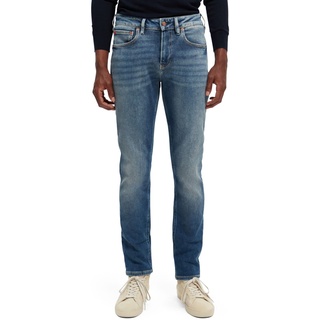 Scotch & Soda Herren Seasonal Essentials Skim super Slim Jeans, Everywhere Blue 4920, 32/36