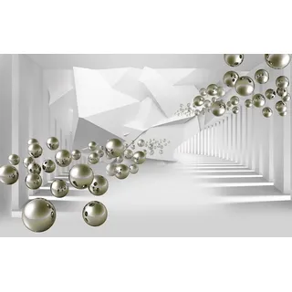 Papermoon Fototapete »Abstrakt 3D Effekt«, bunt