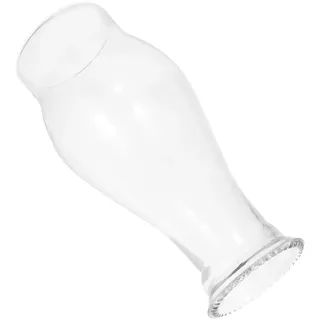 Weihnachten Geschenkideen Glas Lampenschirm für Öllampe 4-polig | Handgeblasen, Hitzebeständig und Windfest, Transparentes Ersatzteil für Terrasse, Rustikale Räume