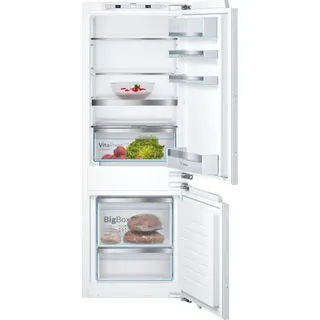 Bosch Serie 6 KIS77AFE0 Einbau-Kühlgefrierkombination (231 l, 1578 mm hoch, Weiß)