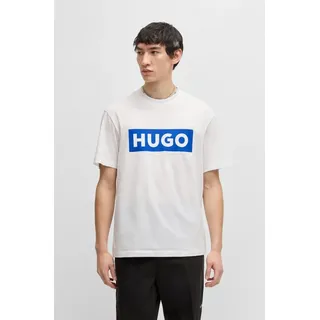 HUGO BOSS HUGO Nico Blue Kurzarm-t-shirt - White - 2XL