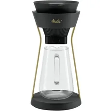 Melitta Filterkaffee-Automat, Kaffeebereiter, Gold, Schwarz