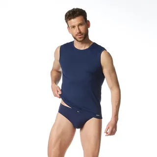 Bruno Banani Herren, Unterhemd 1er Pack Check Line 2.0