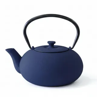 Aromelio Teekanne Gusseisen Nomi 800 ml , Dunkelblau , Metall , Geschirr, Kannen & Karaffen, Teekannen