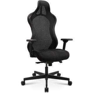 TOPSTAR Sitness Drehstuhl RS Sport Stoff Schwarz