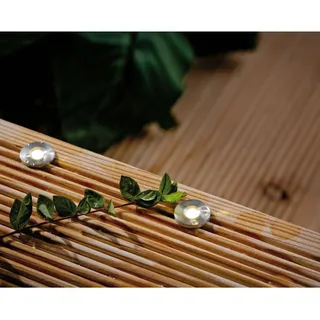 Paulmann Einbauleuchte MicroPen II Aluminium IP67 18,2 cm 5x0,22W silber