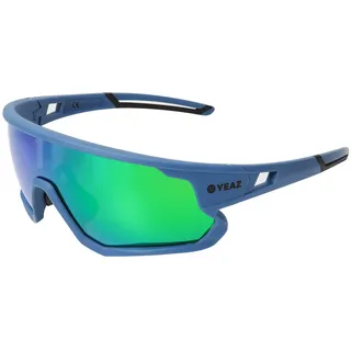YEAZ »Sport-Sonnenbrille Cyan Blue/Green SUNRISE«,