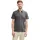 Piqué Poloshirt grau/schwarz XL