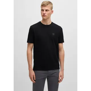 Boss T-Shirt mit Label-Print Modell »Tales«, Black, S