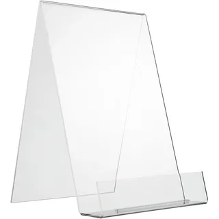 Buchständer Acryl A5, Acryl (PMMA), transparent