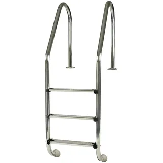 Gre Poolleiter Edelstahl silber 42 x 154 cm