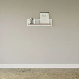 Set One by Musterring Wandregal York 100 x 27 x 20 cm Weiß