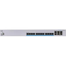 Bild von Business 350 Rackmount 5G Managed Stack Switch, 12x RJ-45, 2x RJ-45/SFP+, 2x SFP+, 375W PoE+/UPoE (CBS350-12NP-4X)