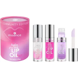 Essence Hydra Kiss Lip Oil Trio Lippenstift rosa