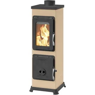 THORMA Holzofen | Bozen B Top | Werkstattofen | 5 kW | Cappuccino