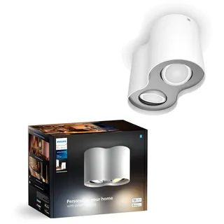 Philips Pillar 2-flammig Deckenspot 10 cm weiß