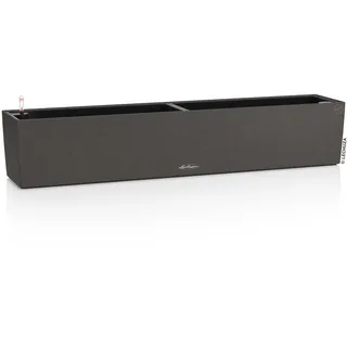 LECHUZA Balconera Stone 100 99 x 19 x 19 cm Graphitschwarz