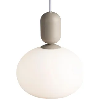 Nordlux Notti 1-flg. 20 cm kugelförmig grau