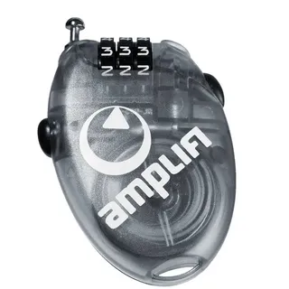 Amplifi Kleines Drahtschloss - Clear Black - One Size