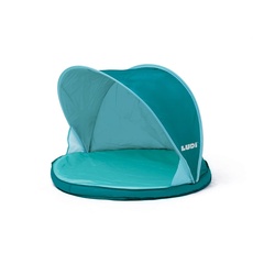 LUDI - Abribaby blau – Zelt gegen UV-Strahlen – schützt vor Wind und Sonne – Schutz vor Haus und Planschbecken – ab der Geburt
