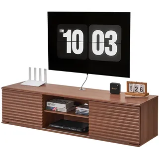 Vevor TV-Lowboard 152 cm Weiß MDF