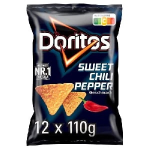 Doritos Sweet Chili Pepper 12 x 110g um 11,75 € statt 19,48 €