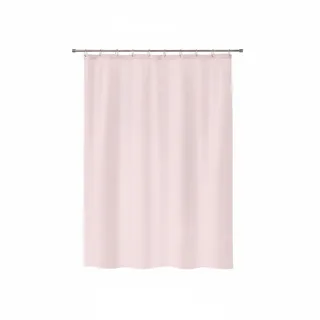 Spirella Duschvorhang , Rosa , Textil , Uni , 180x200 cm , antibakteriell, wasserundurchlässig, wasserabweisend , Heimtextilien, Badtextilien, Duschvorhänge