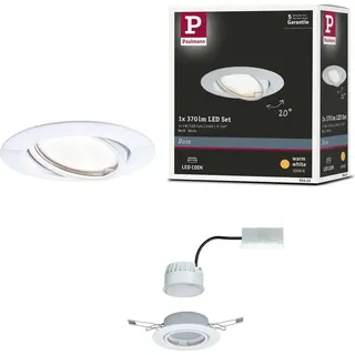 Paulmann Einbauleuchte 1er Pack (93413 Base Weiß matt)