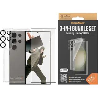 Panzer Glass PanzerGlass 3-in-1 Set Samsung Galaxy S24 Ultra | Ultra-Wide Fit