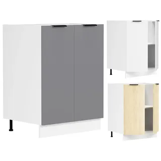 VCM Unterschrank Küchenschrank 60 x 0 x 0 cm Weiß