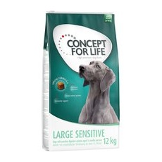2x12kg Large Sensitive Concept for Life Hrană uscată câini