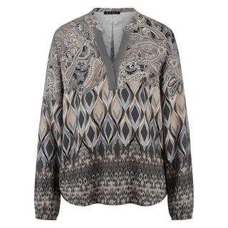 Betty Barclay Longbluse Grau/Beige 44