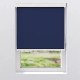 Mid.you Rollo , Blau , Textil , 40x175 cm , Länge universell einstellbar , Heimtextilien, Vorhänge, Rollos, Rollos blickdicht