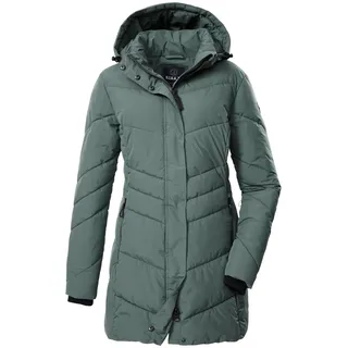 G.I.G.A. DX Damen Steppparka/Funktionsparka mit abzippbarer Kapuze GW 60 WMN QLTD PRK, dunkel aquaverde, 46, 43530-000