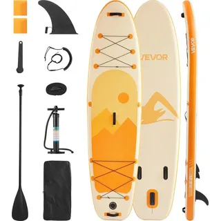 Vevor Stand Up Paddle Board 353,6 x 89 x 15,2 cm gelb